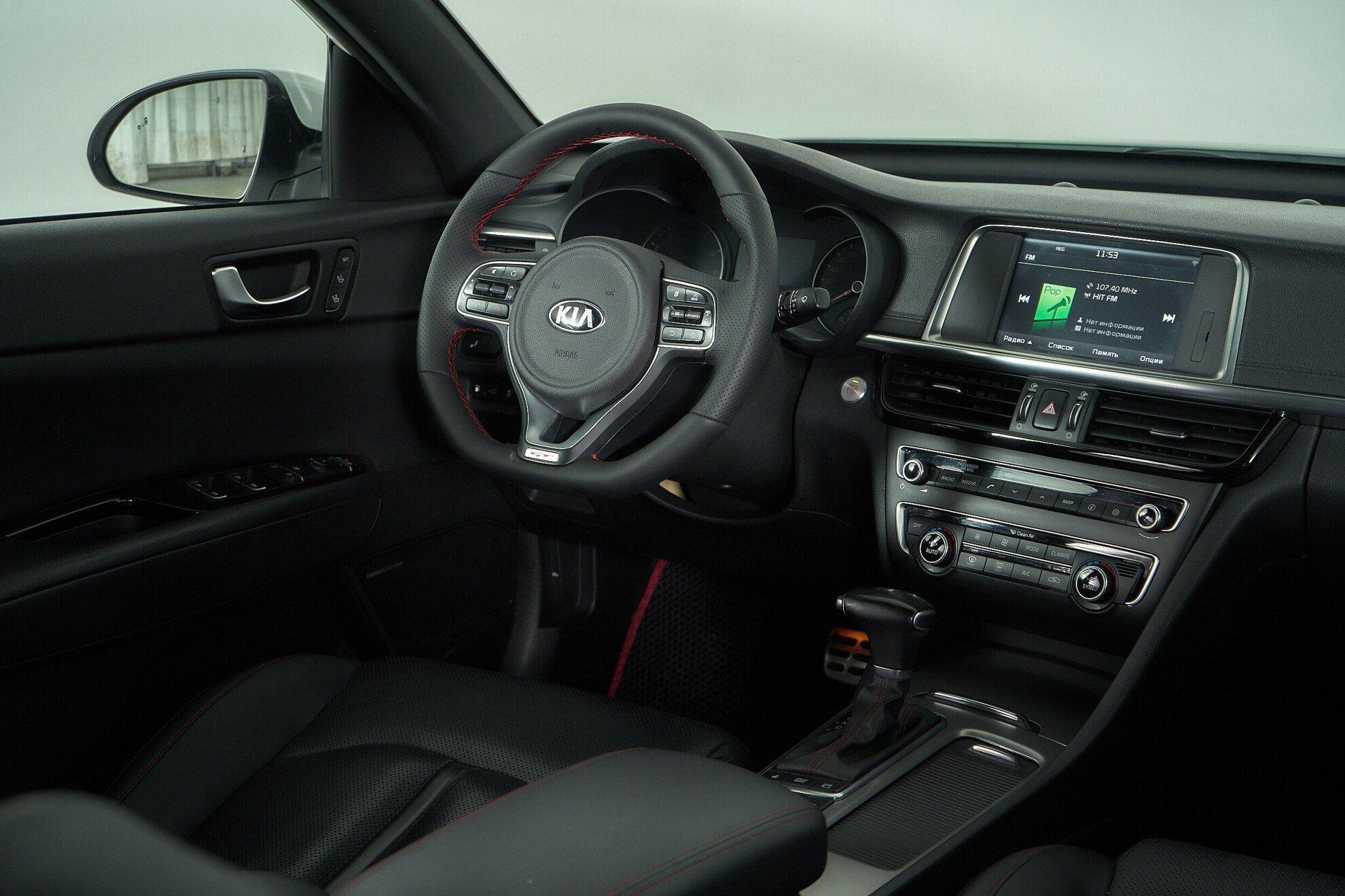Kia Optima 2016, белый
