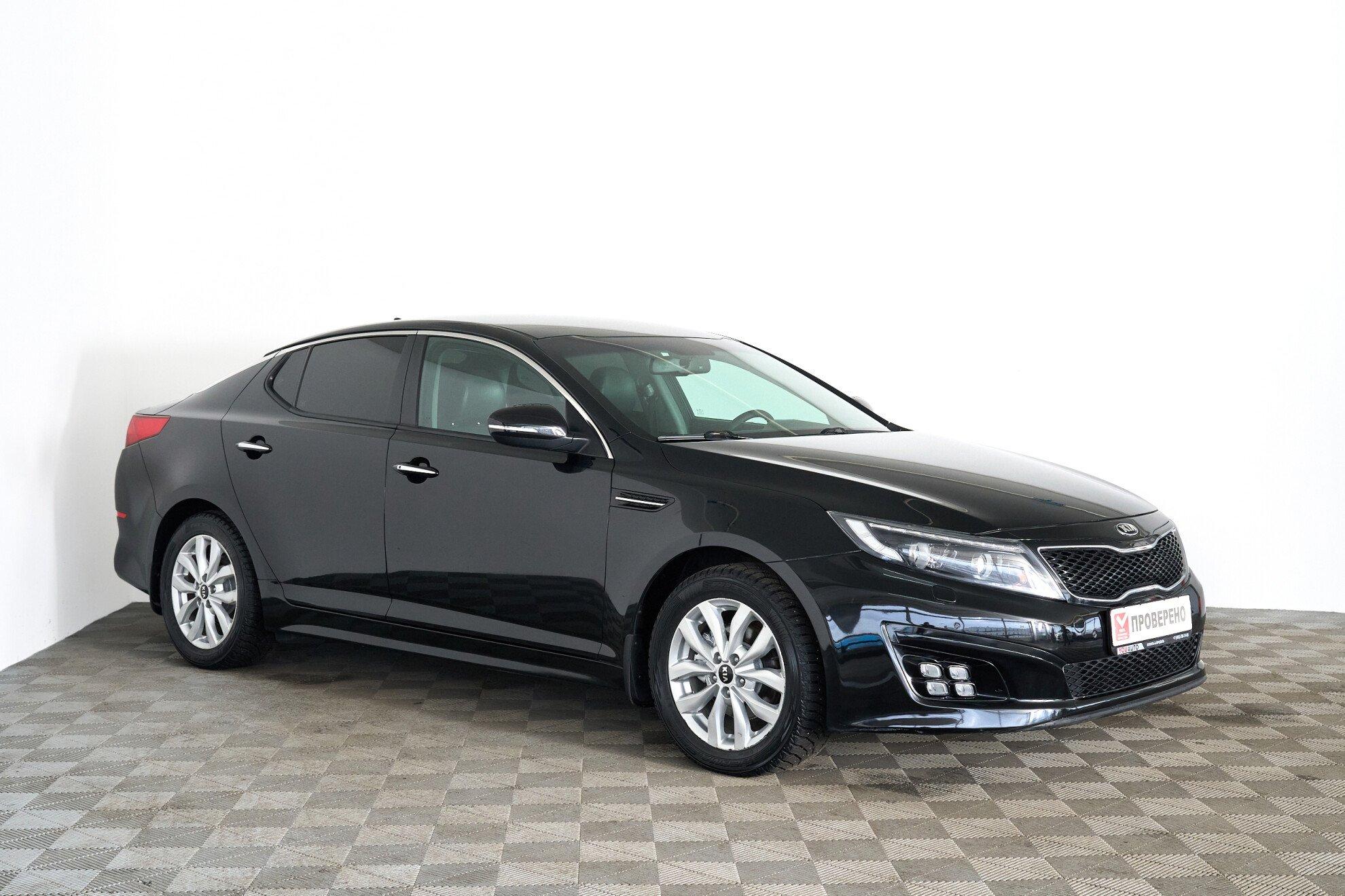 Kia Optima 2014, черный