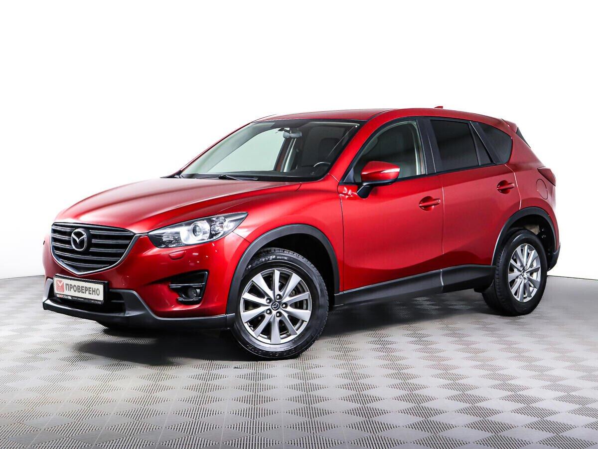 Mazda CX-5 2017, красный
