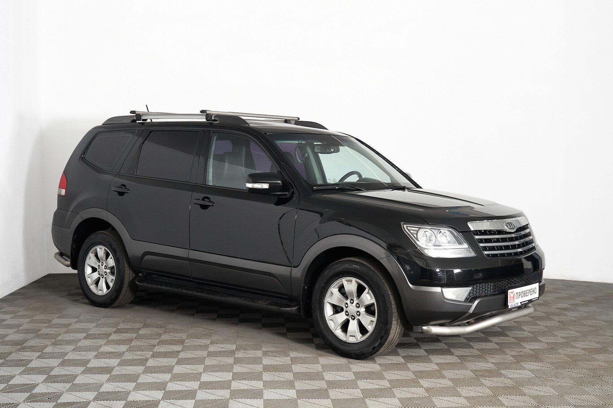 Kia Mohave 2009, черный