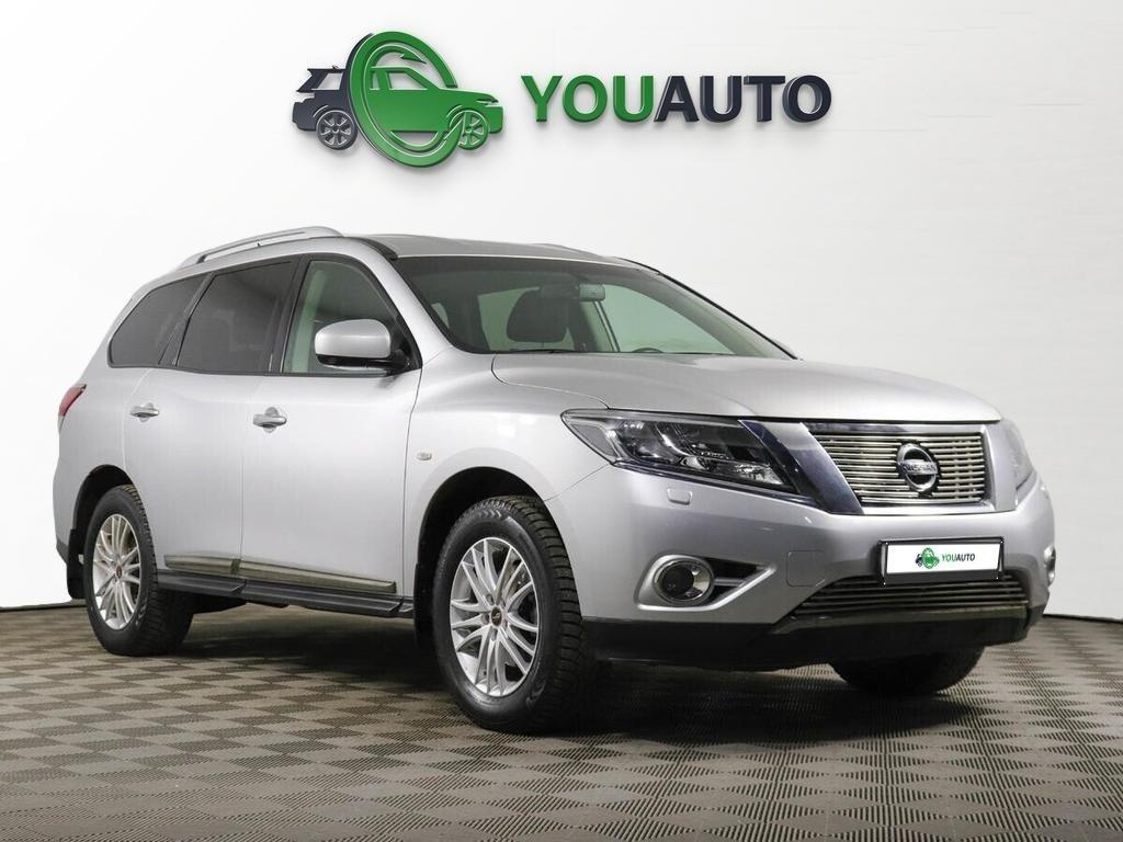 Nissan Pathfinder 2014, серый