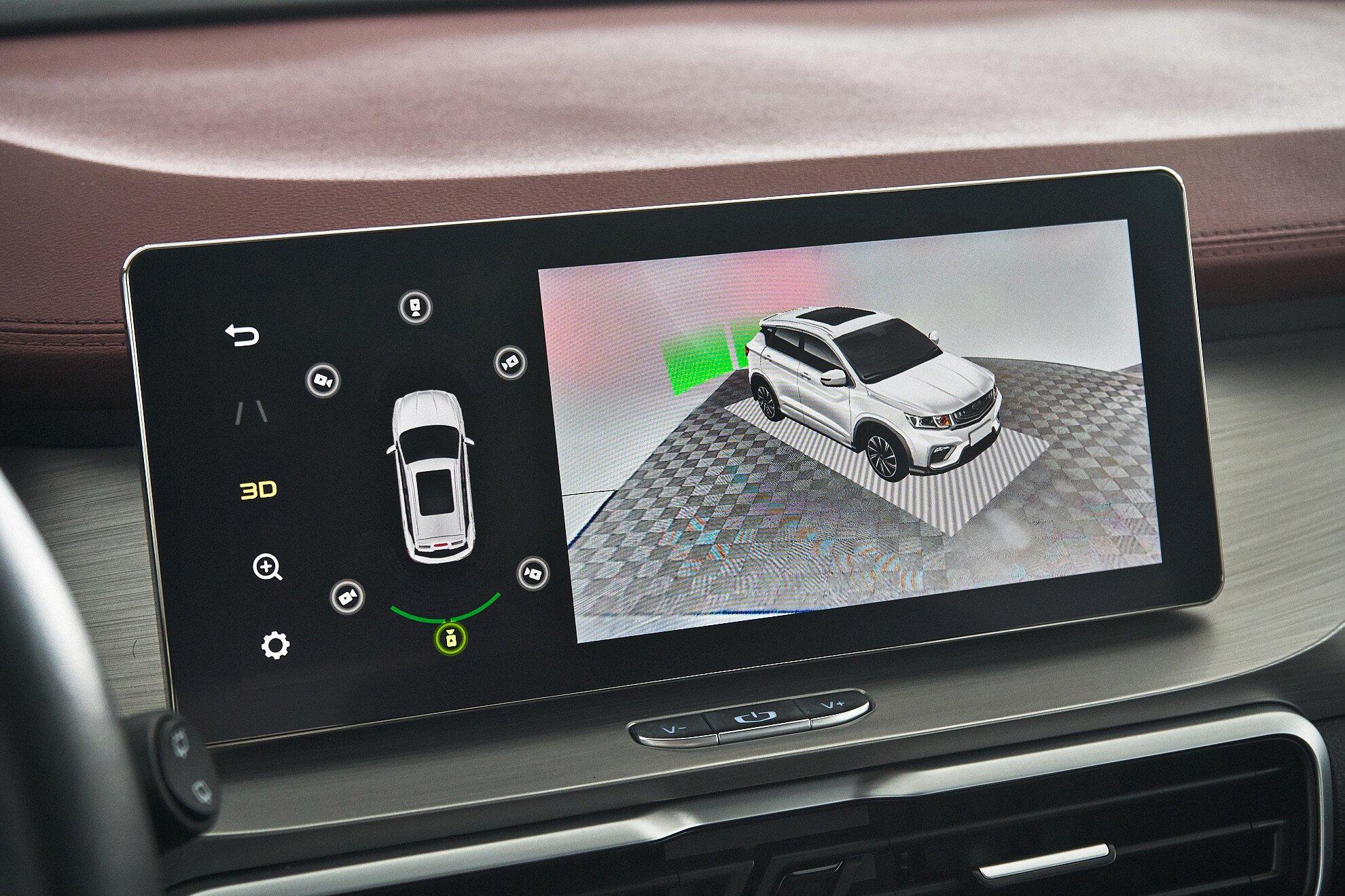 Geely Coolray 2022, белый