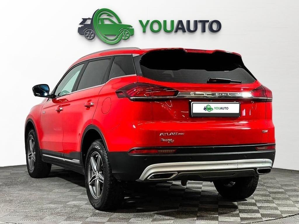 Geely Atlas Pro 2022, красный