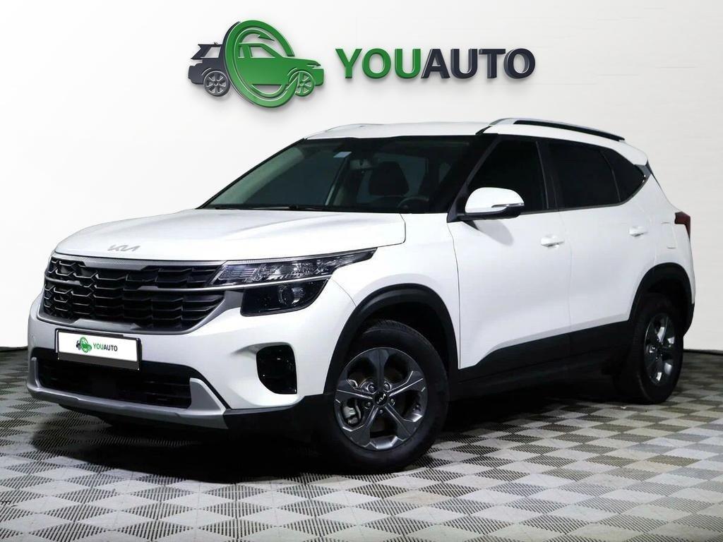 Kia Seltos 2024, белый