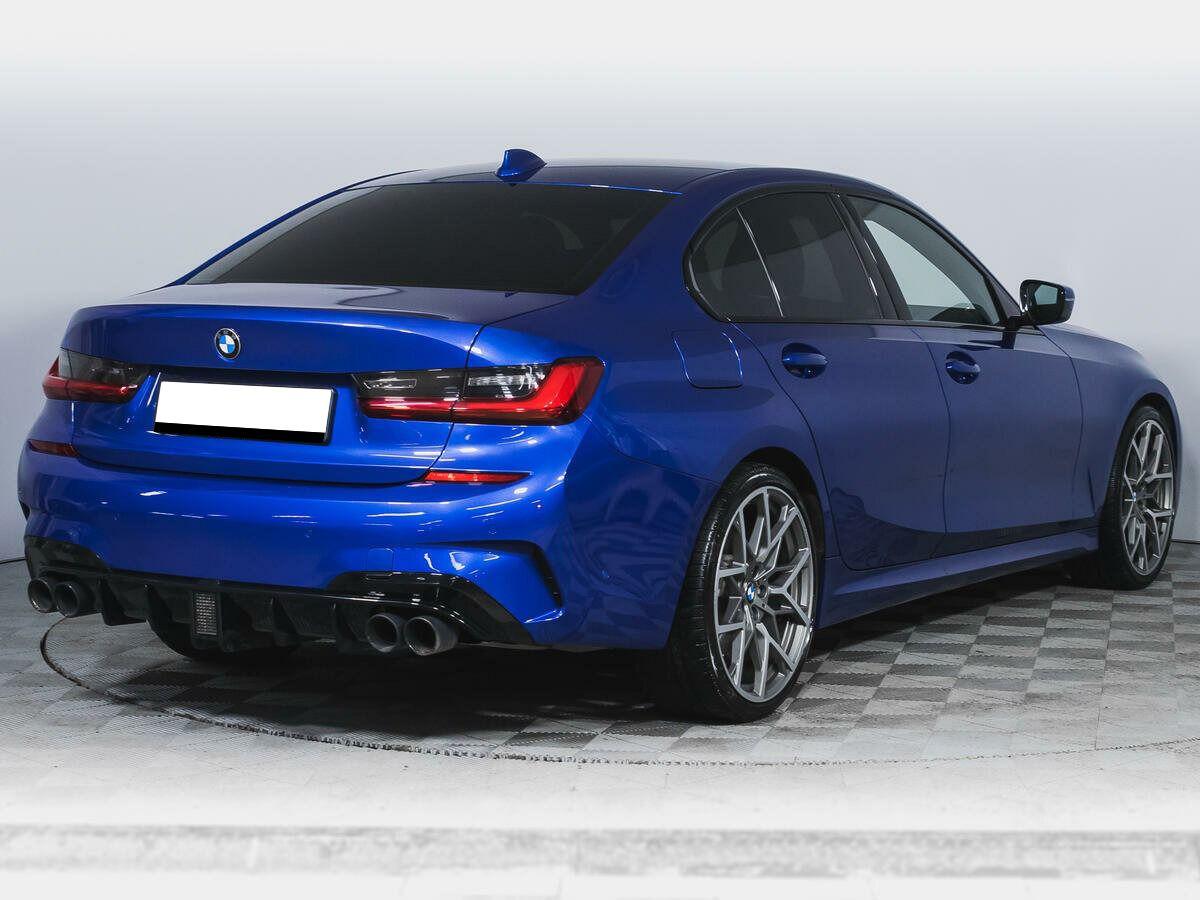 BMW 3 серии 2021, синий