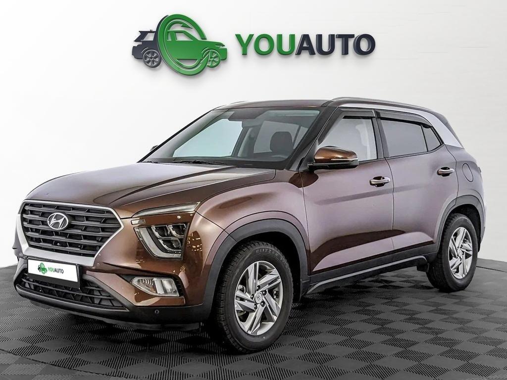 Hyundai Creta 2021, коричневый