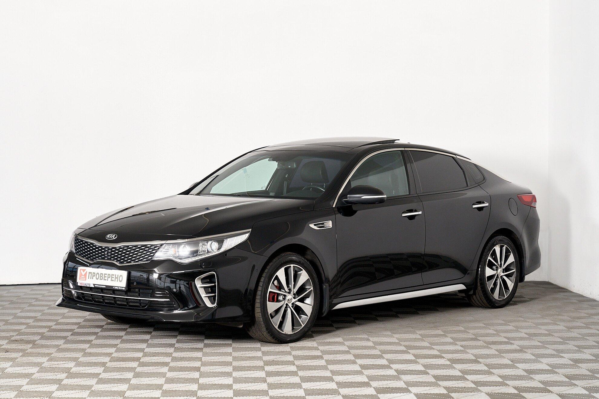 Kia Optima 2017, черный