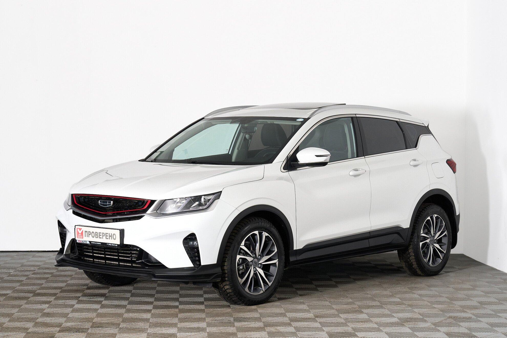 Geely Coolray 2023, белый