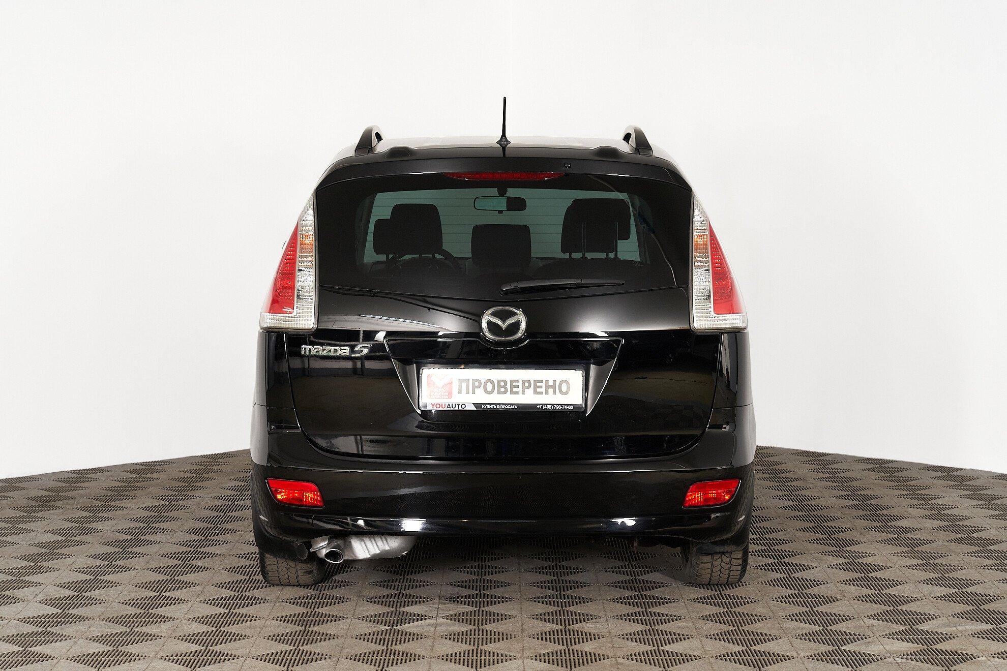 Mazda 5 2009, черный