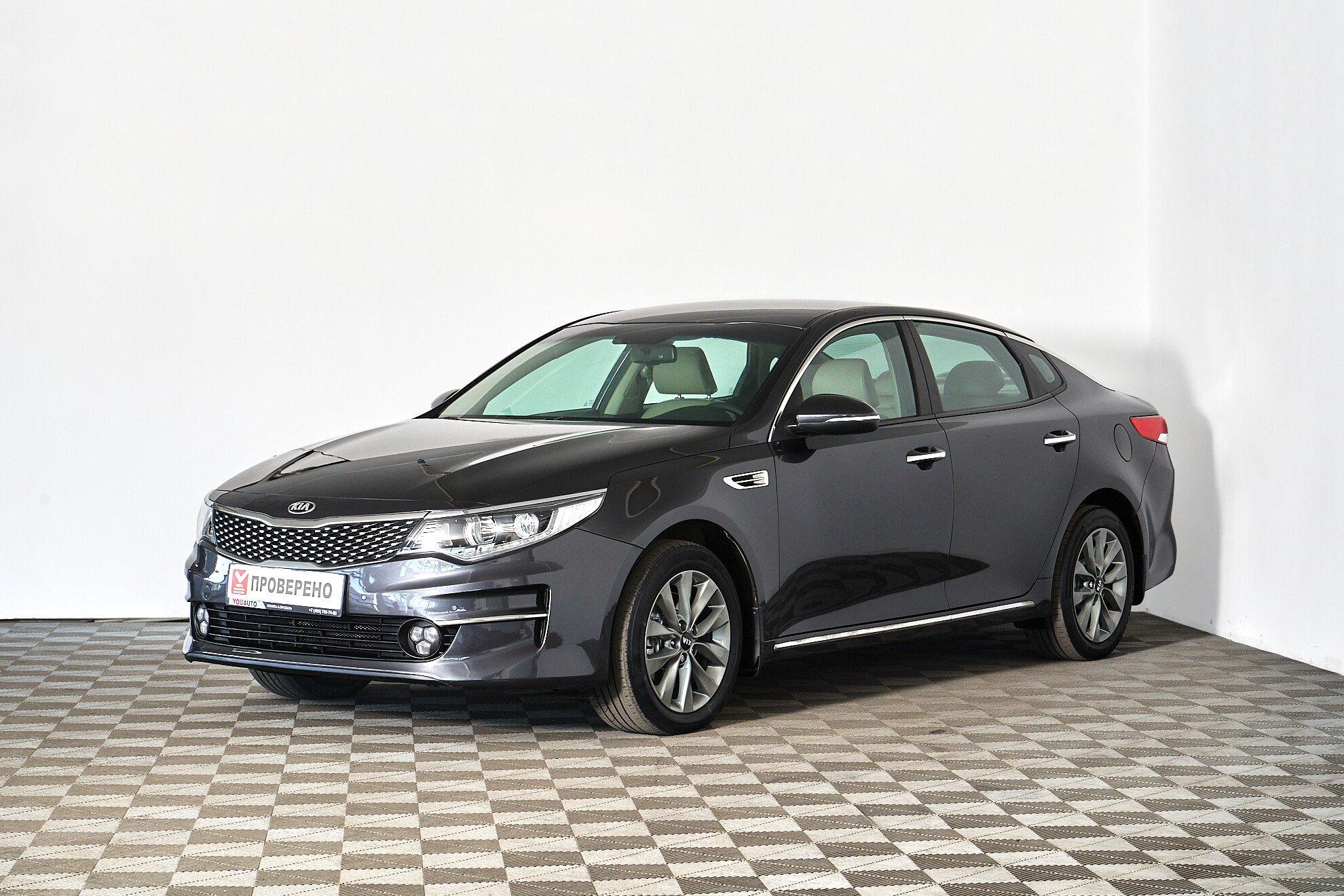 Kia Optima 2017, серый