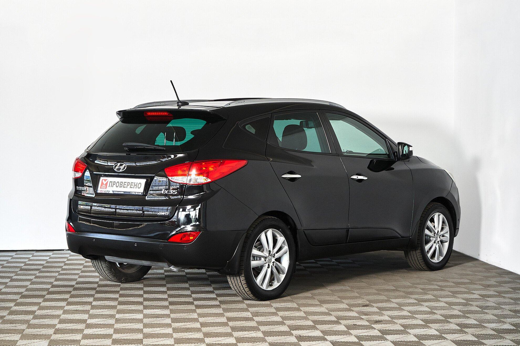 Hyundai ix35 2011, черный