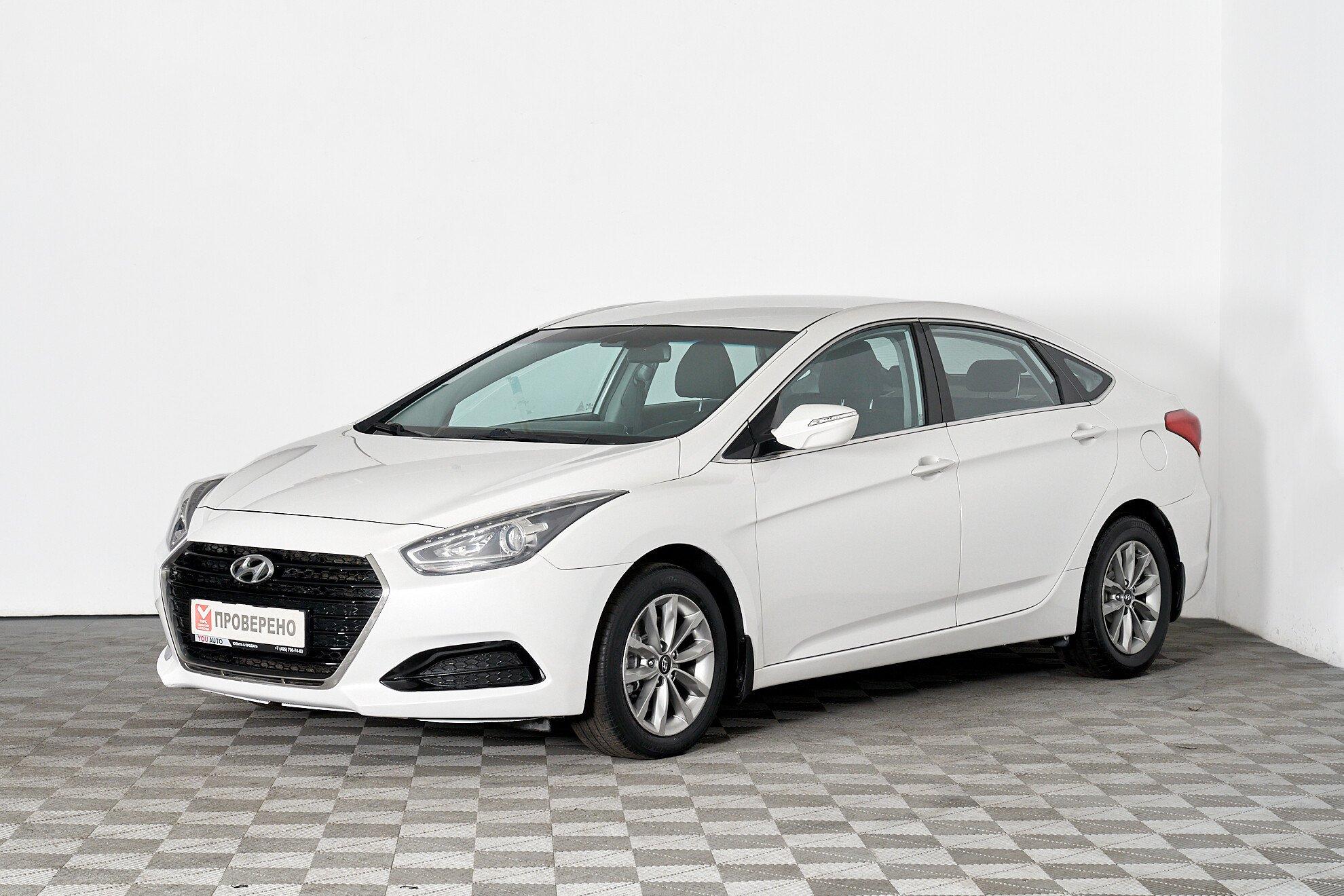Hyundai i40 2017, белый