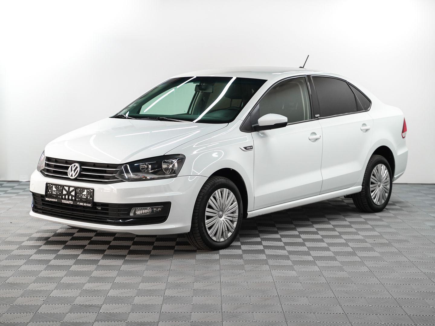 Volkswagen Polo 2017, белый