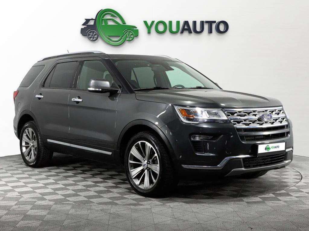 Ford Explorer 2019, серый