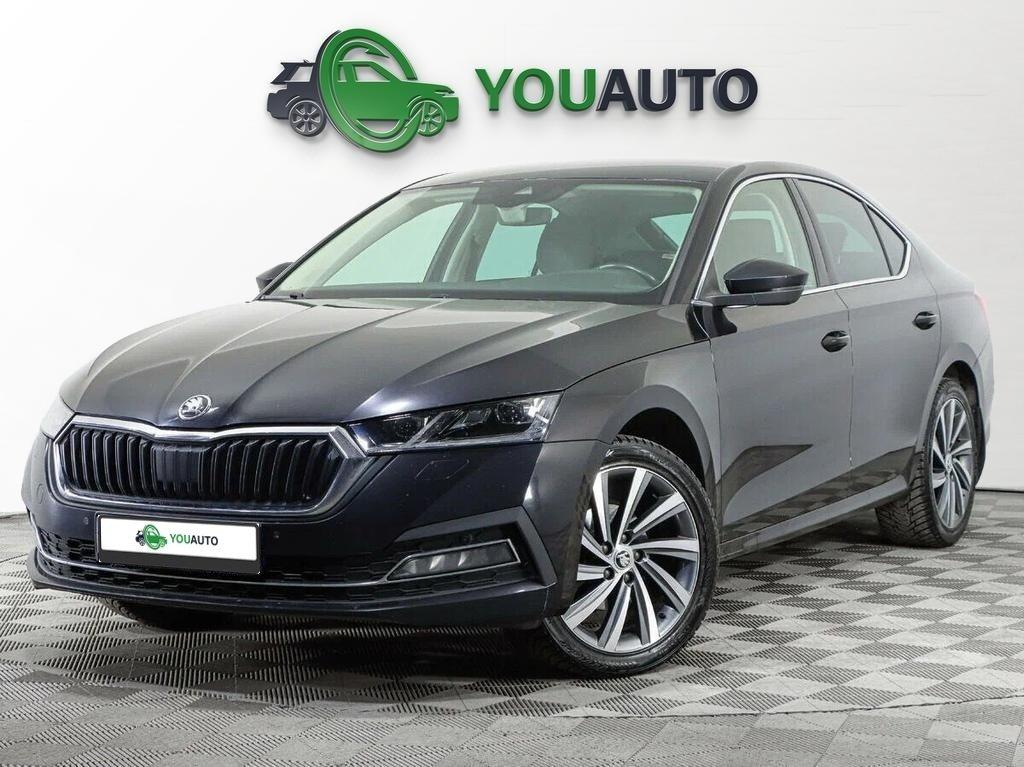 Skoda Octavia 2020, черный