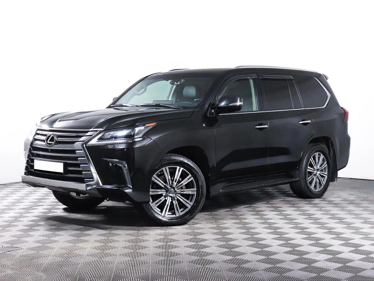 Lexus LX 2021, черный
