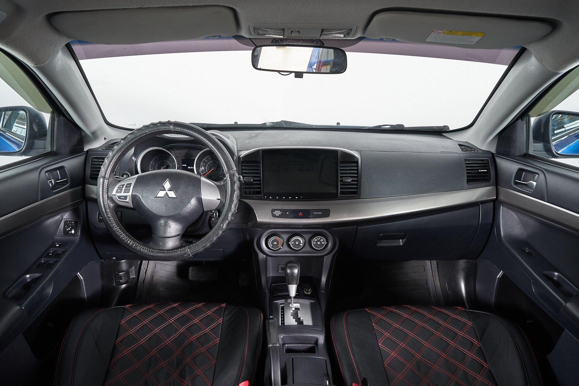 Mitsubishi Lancer 2013, синий