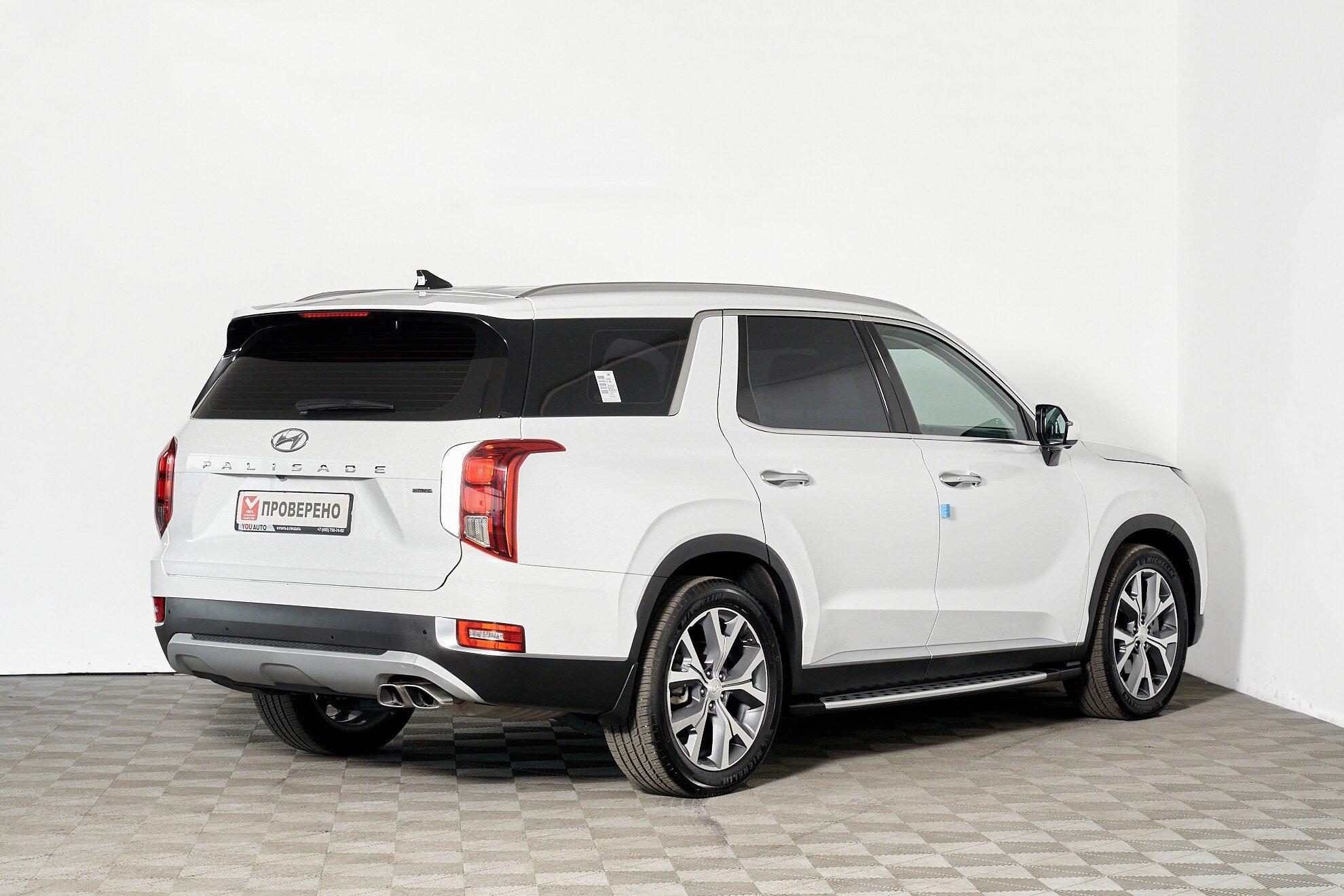 Hyundai Palisade 2021, белый