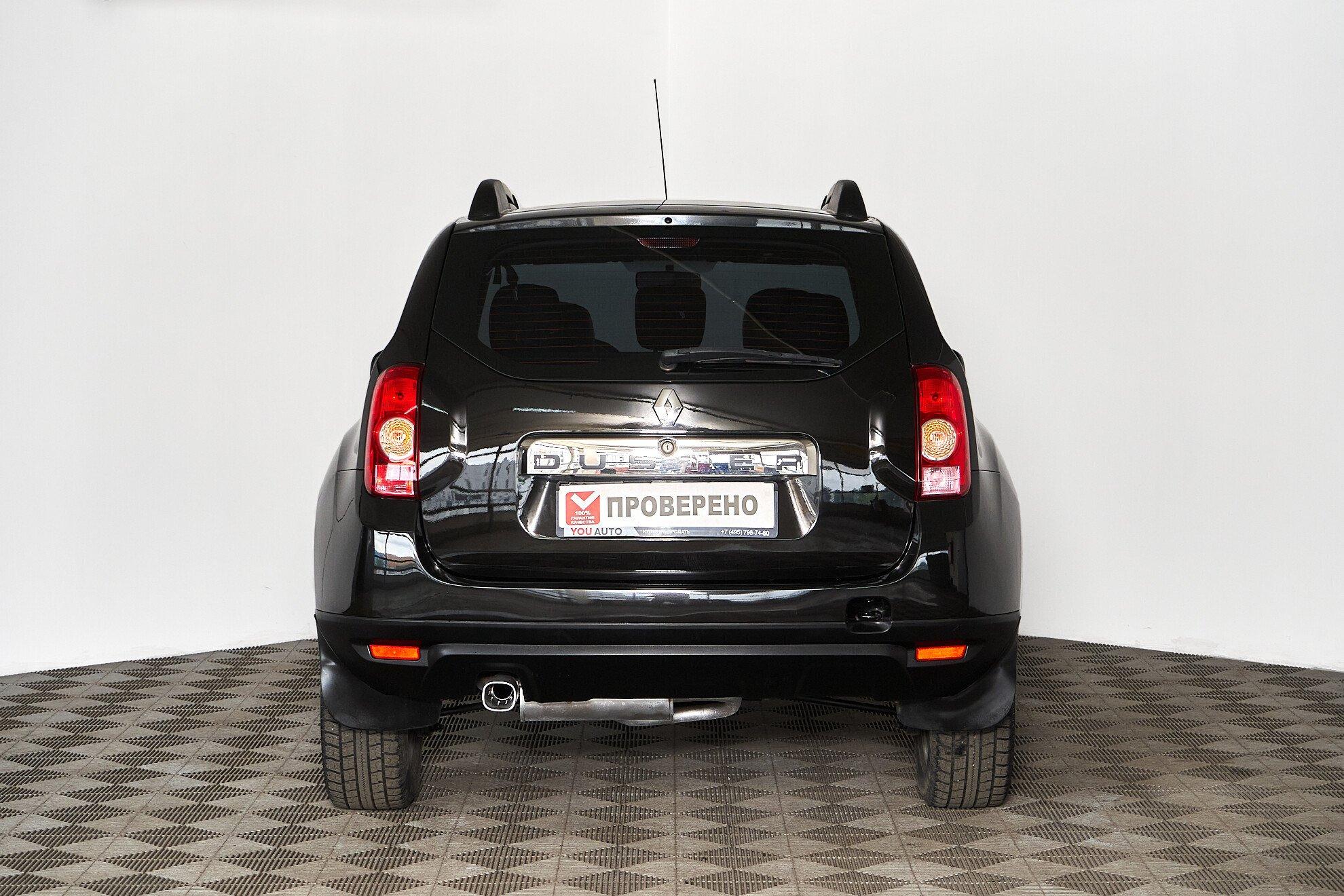 Renault Duster 2015, черный