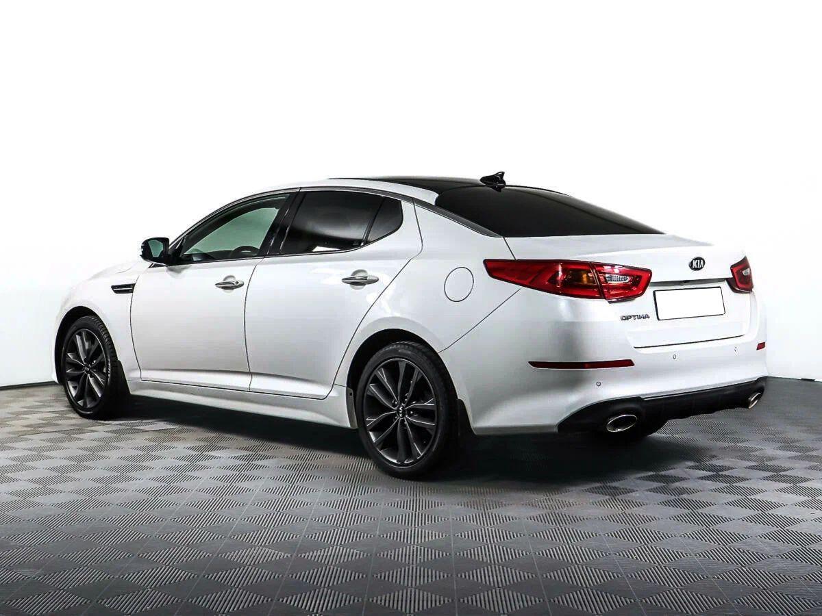 Kia Optima 2015, белый