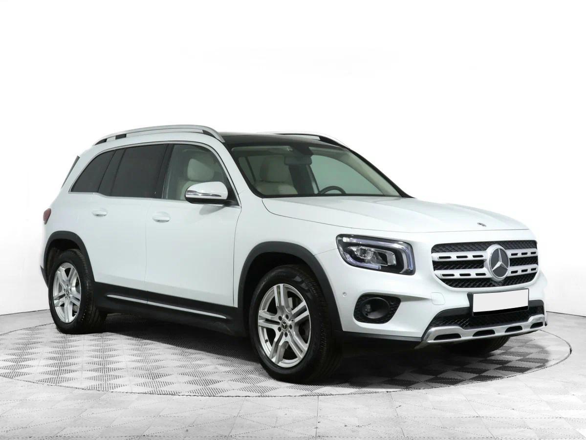 Mercedes-Benz GLB 2021, белый