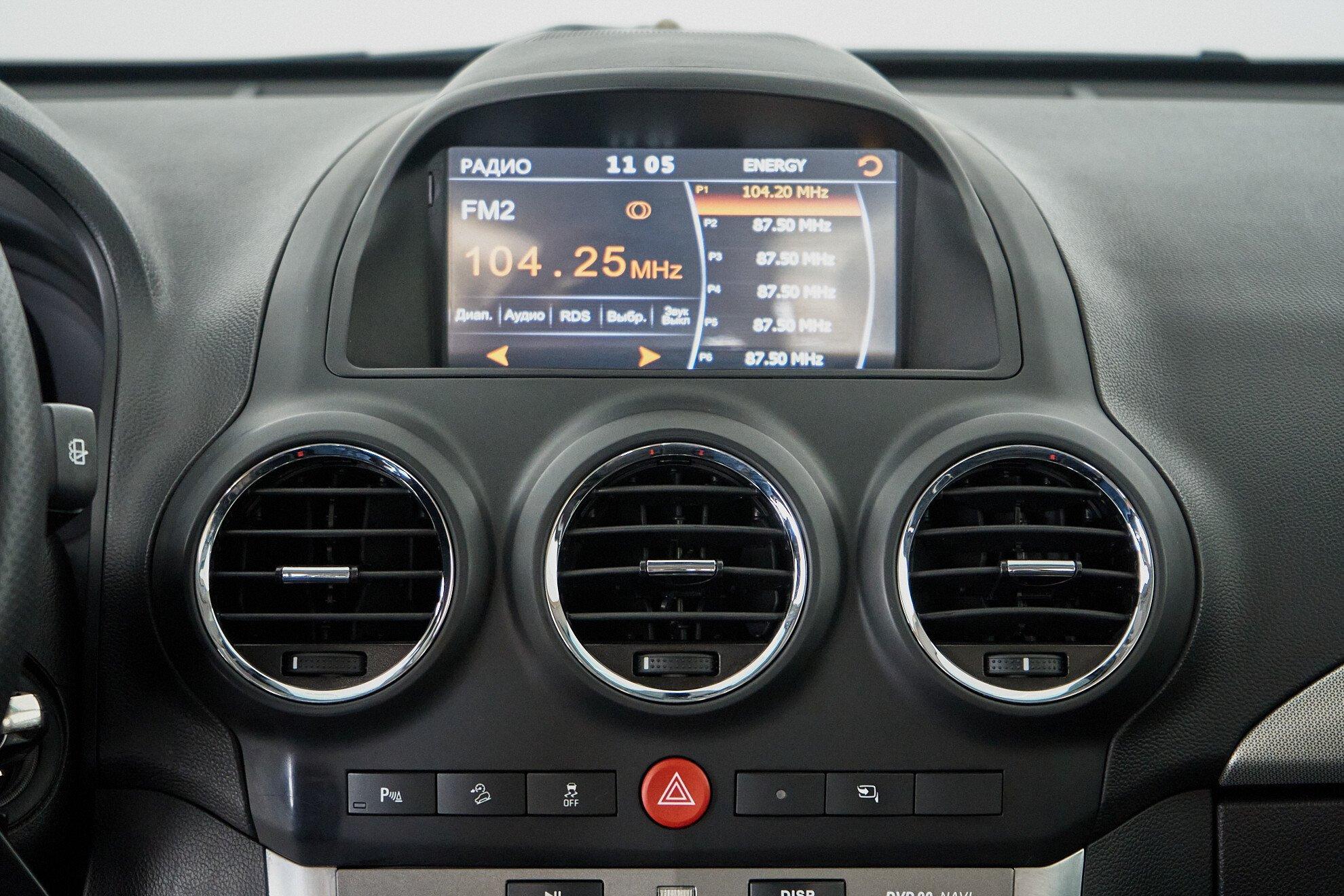 Opel Antara 2012, черный
