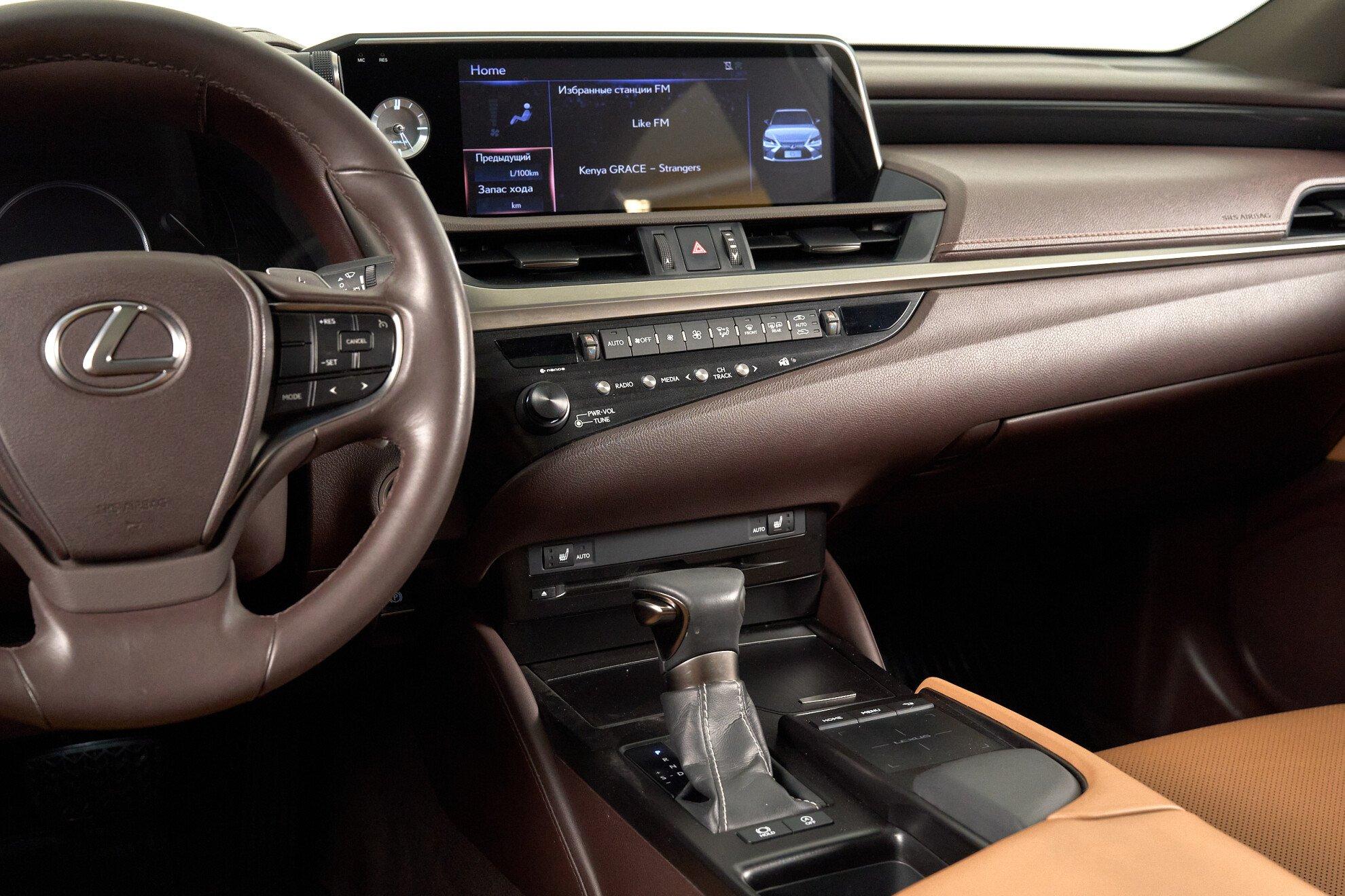 Lexus ES 2018, синий