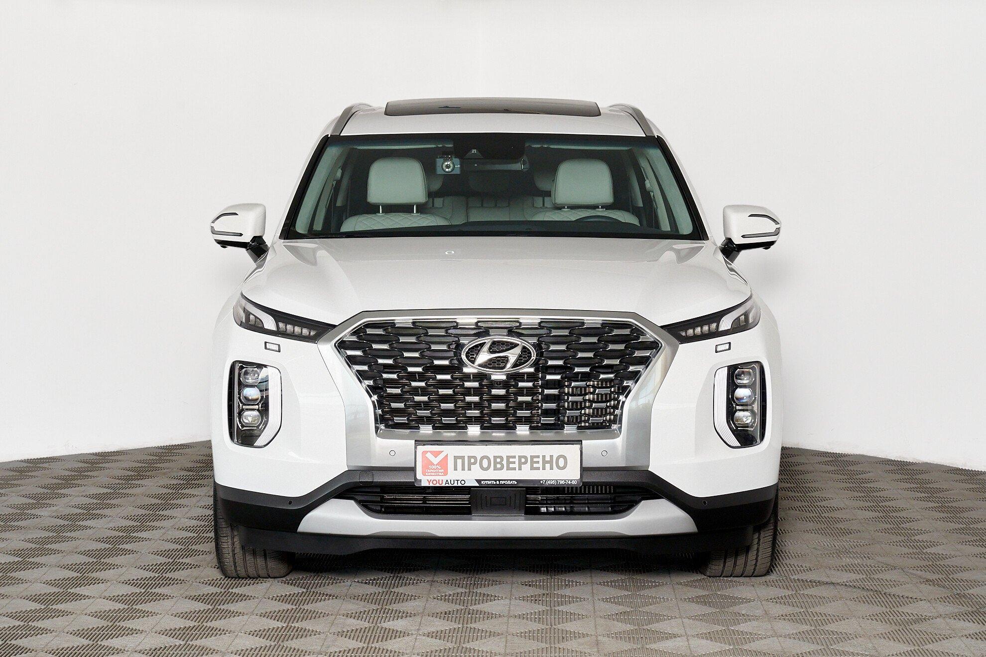 Hyundai Palisade 2021, белый