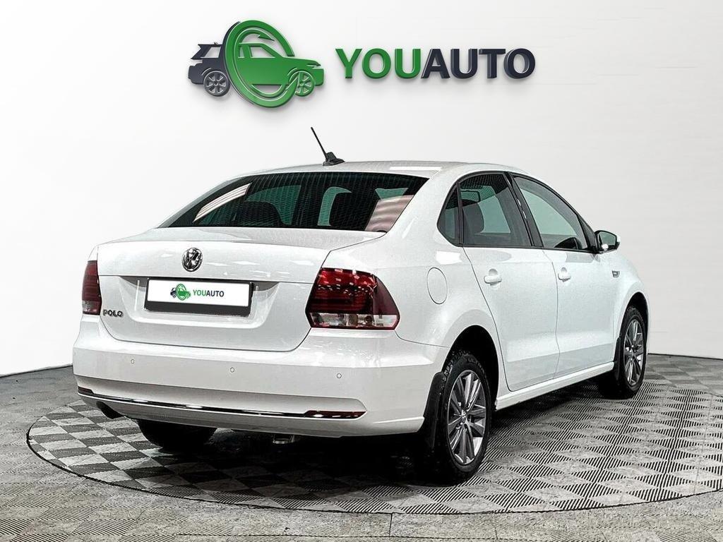 Volkswagen Polo 2019, белый