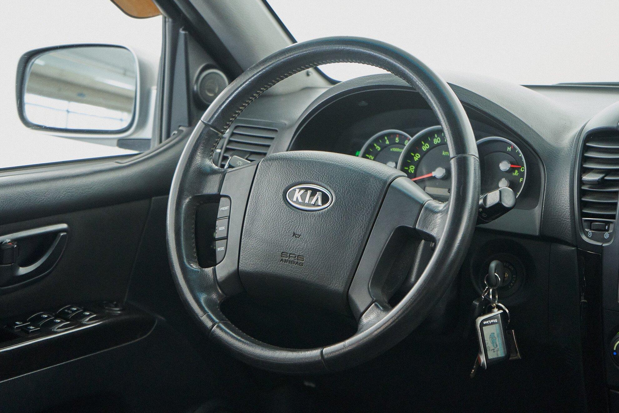 Kia Sorento 2008, серебряный