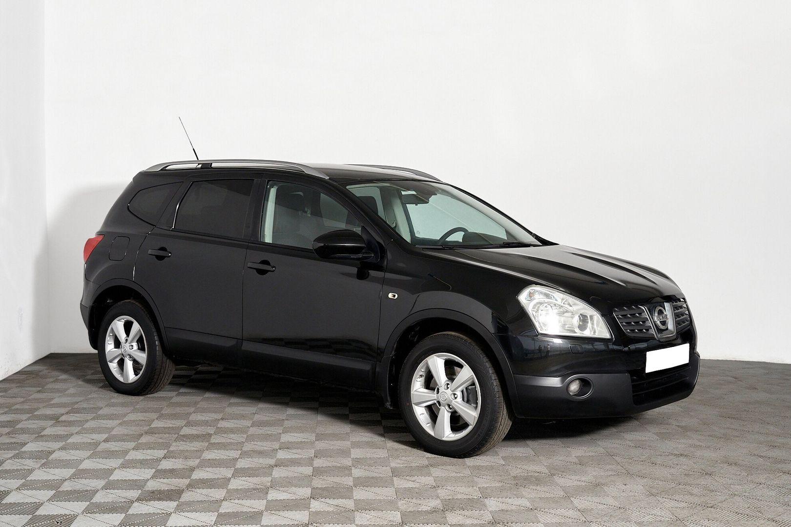 Nissan Qashqai+2 2009, черный