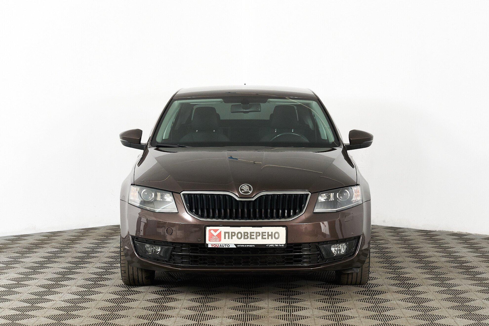 Skoda Octavia 2016, коричневый