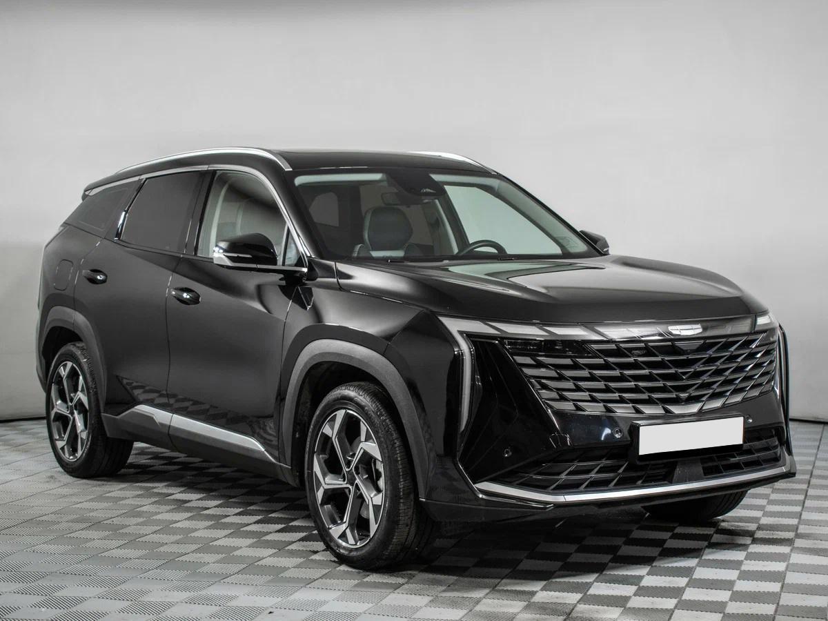 Geely Atlas 2023, черный