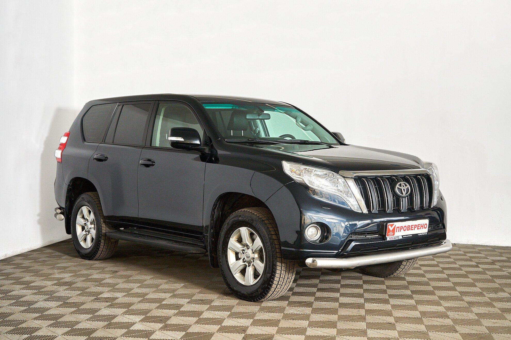 Toyota Land Cruiser Prado 2016, синий
