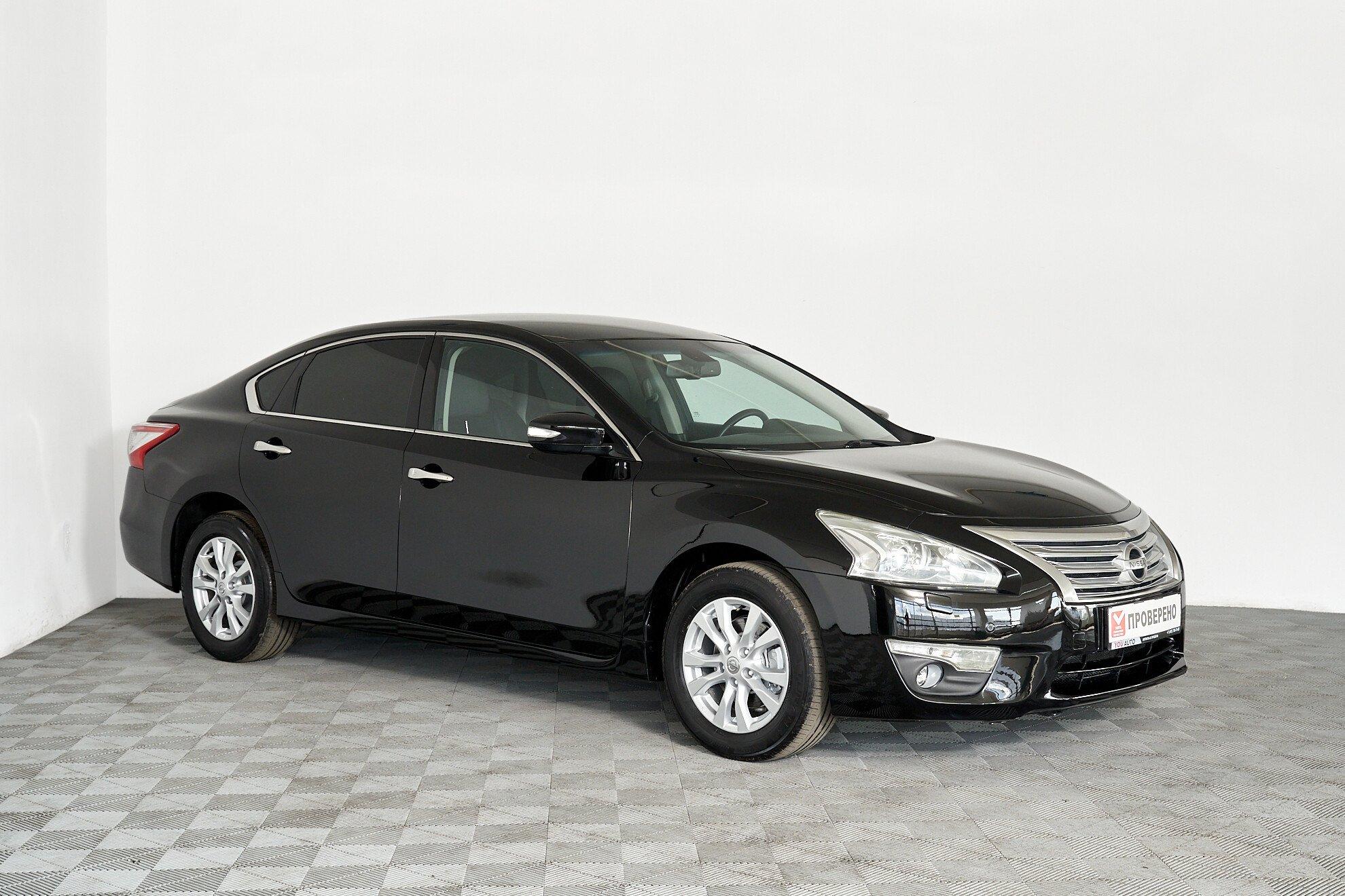 Nissan Teana 2014, черный