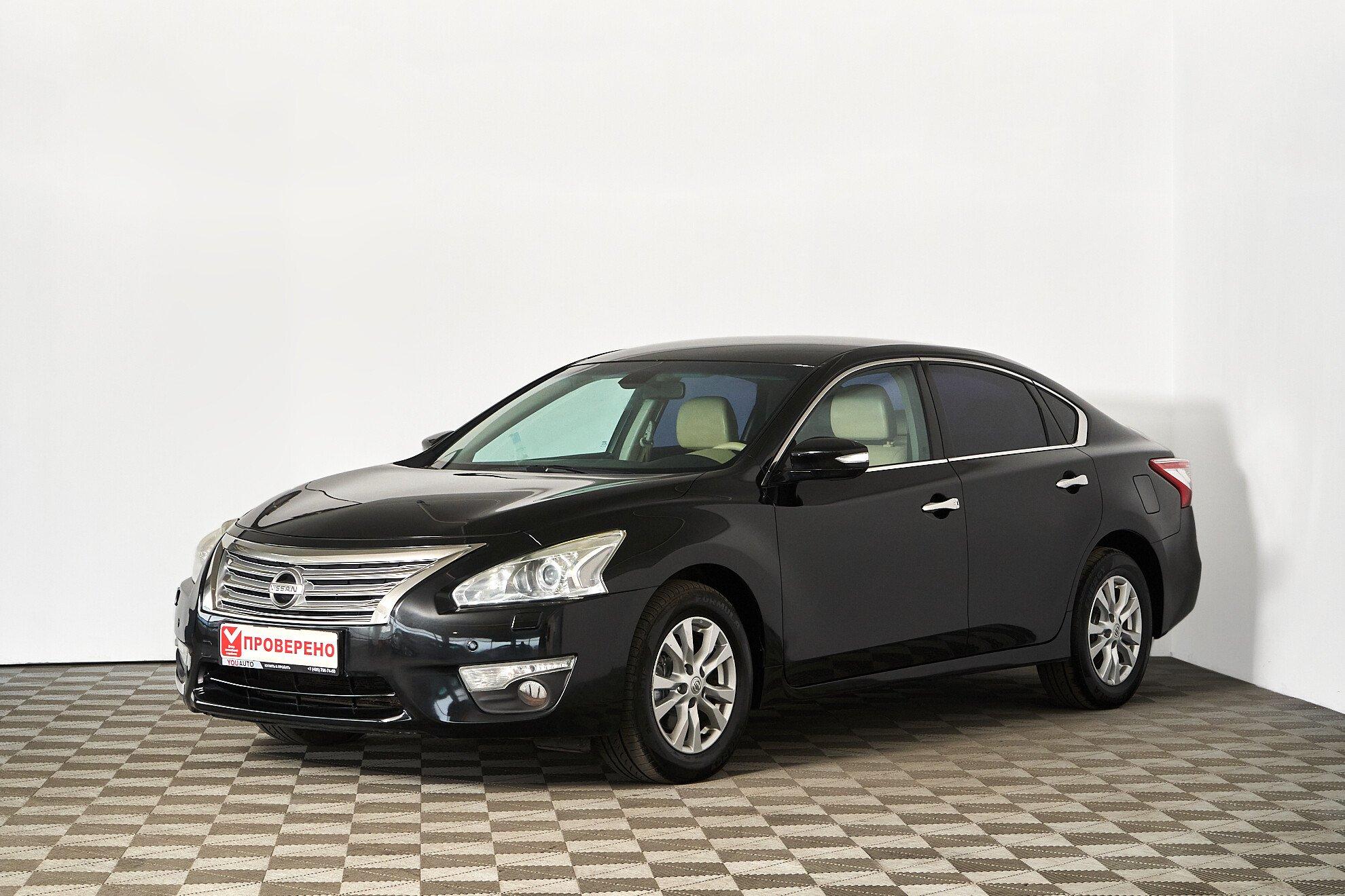 Nissan Teana 2015, черный