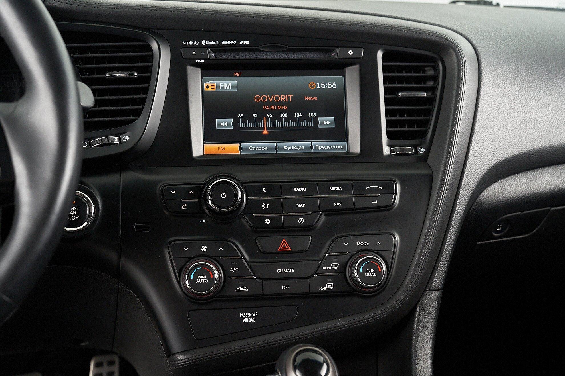 Kia Optima 2013, черный