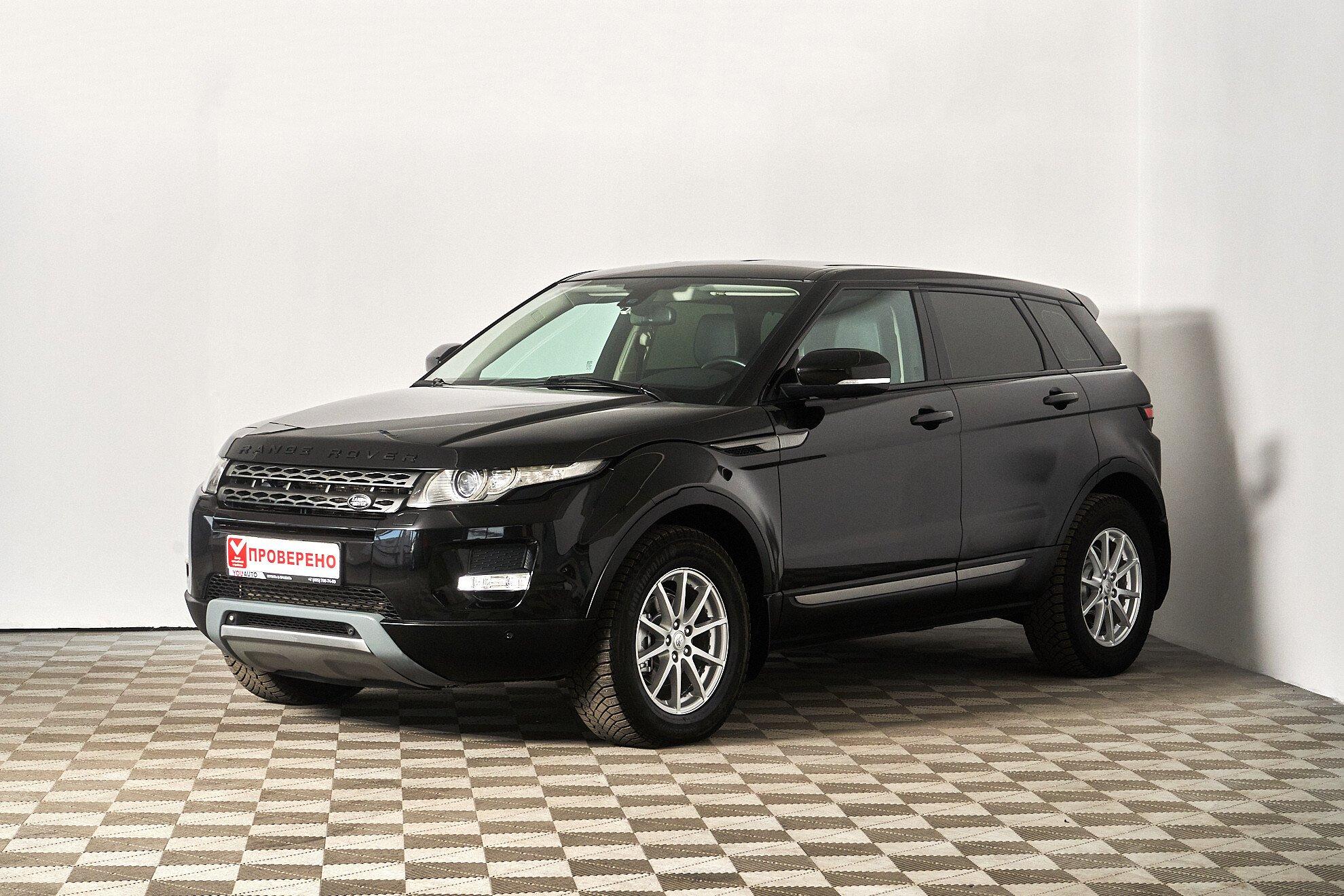 Land Rover Range Rover Evoque 2013, черный
