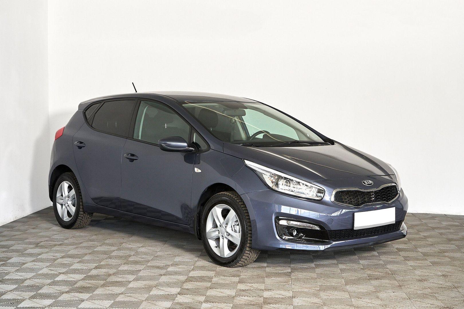 Kia Ceed 2017, синий