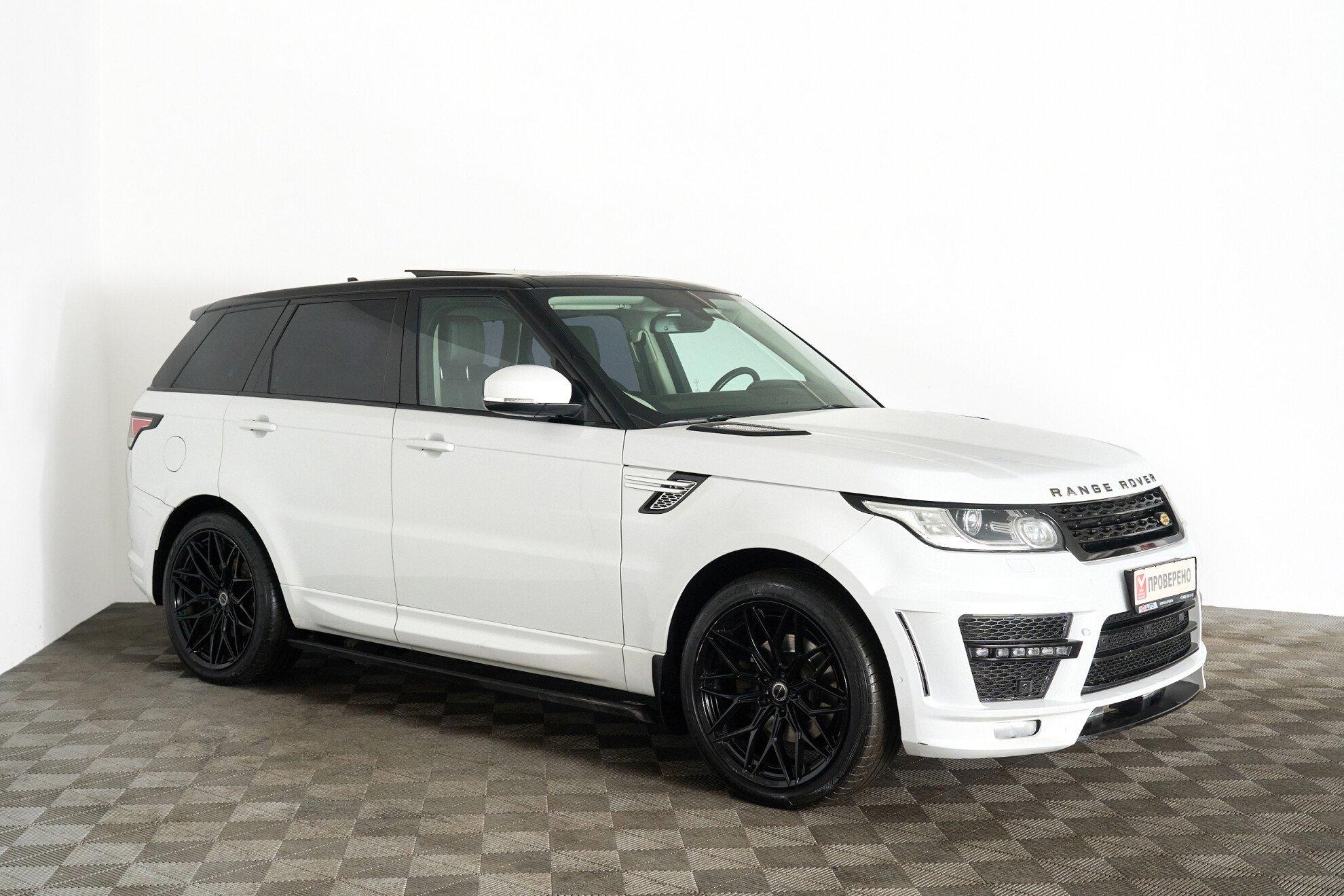 Land Rover Range Rover Sport 2016, белый