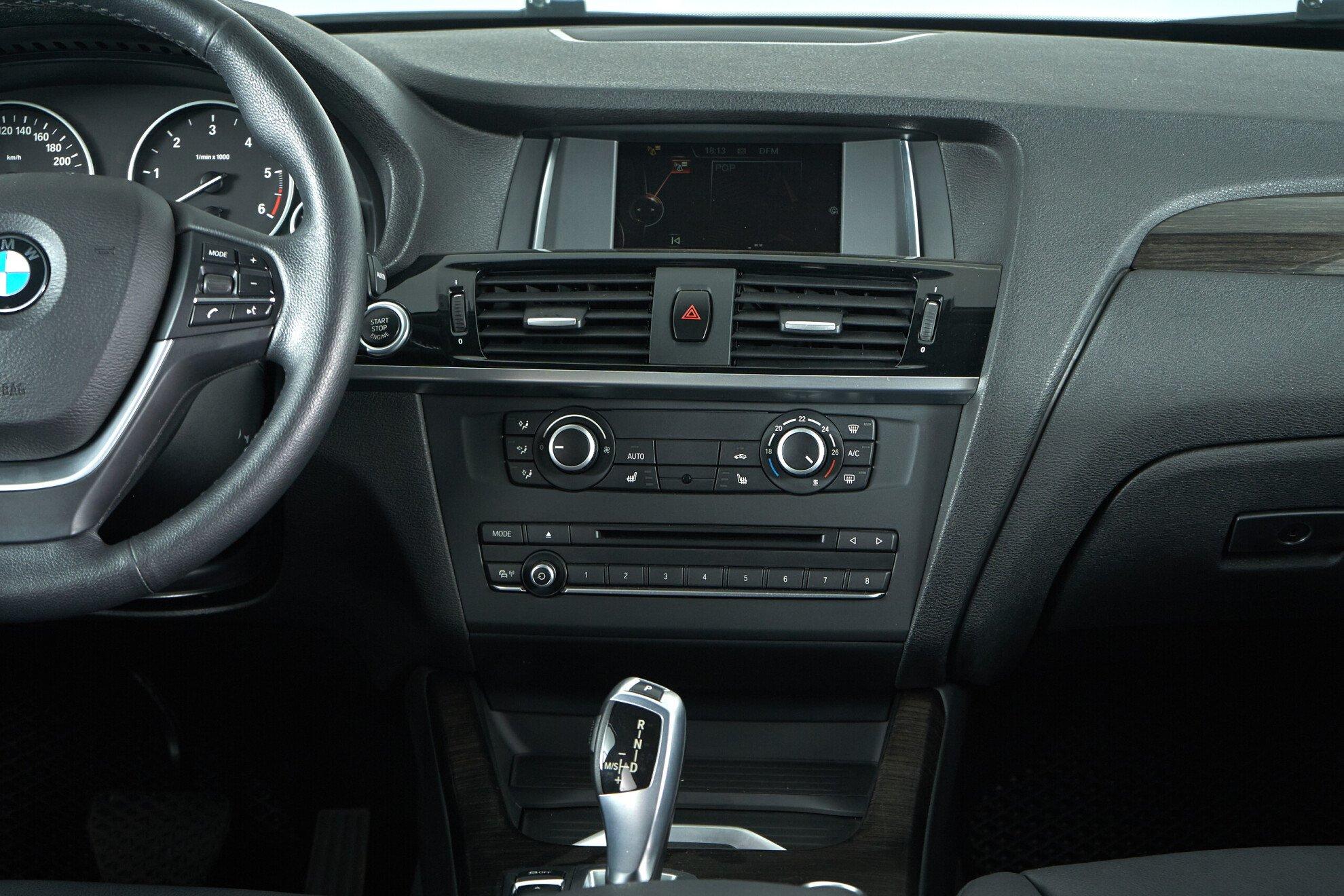BMW X3 2016, синий