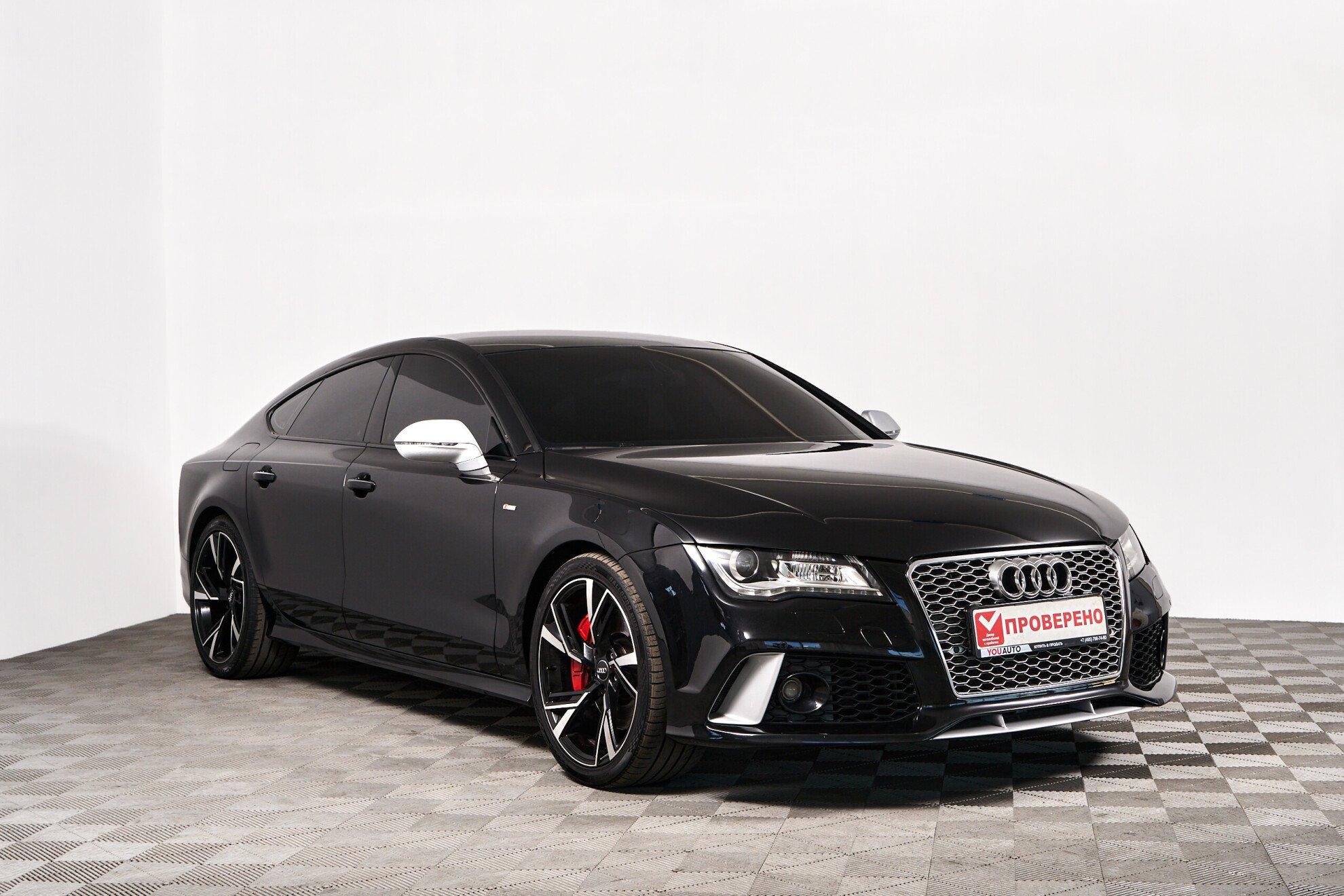 Audi A7 2013, черный