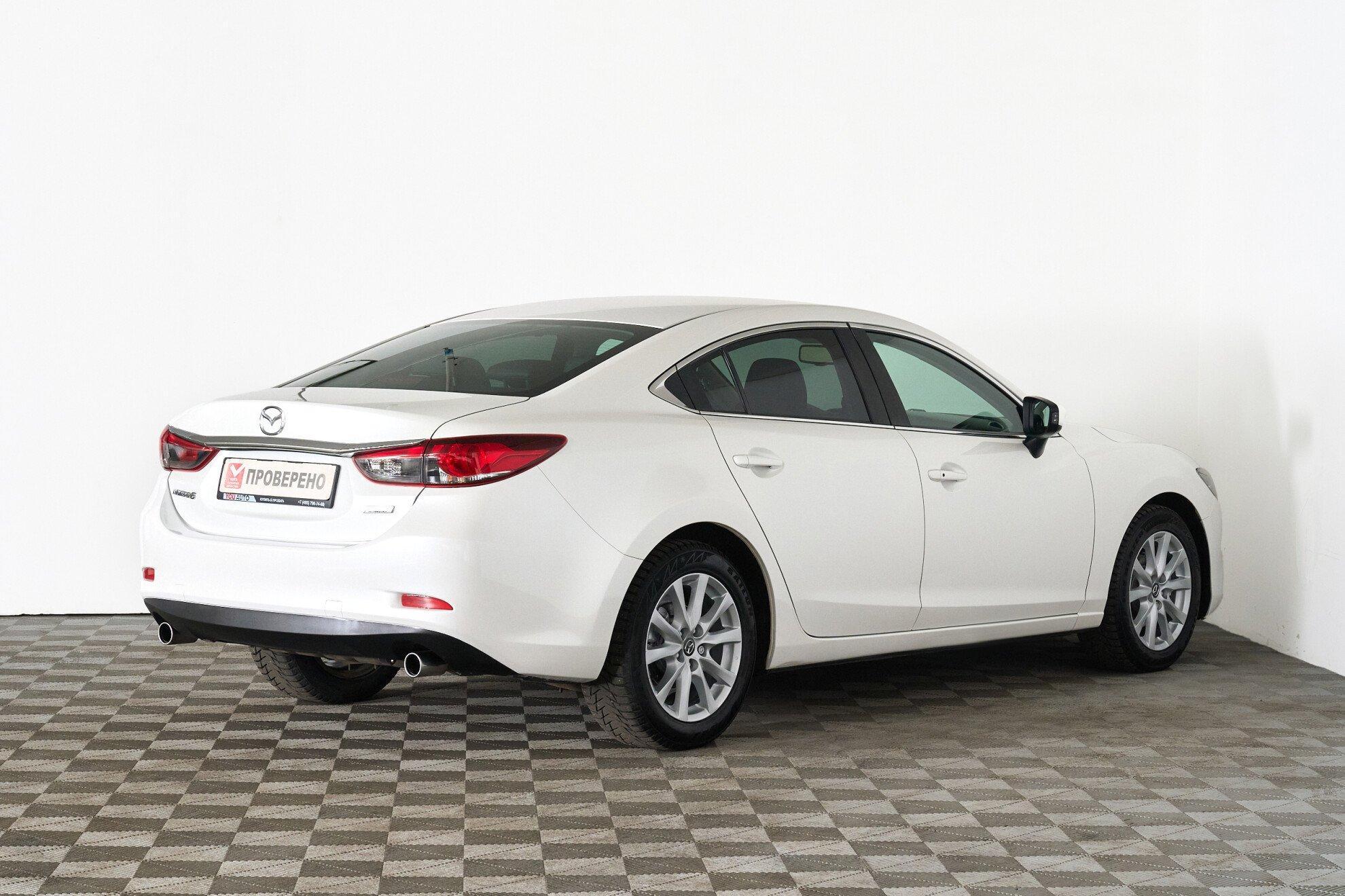 Mazda 6 2013, белый