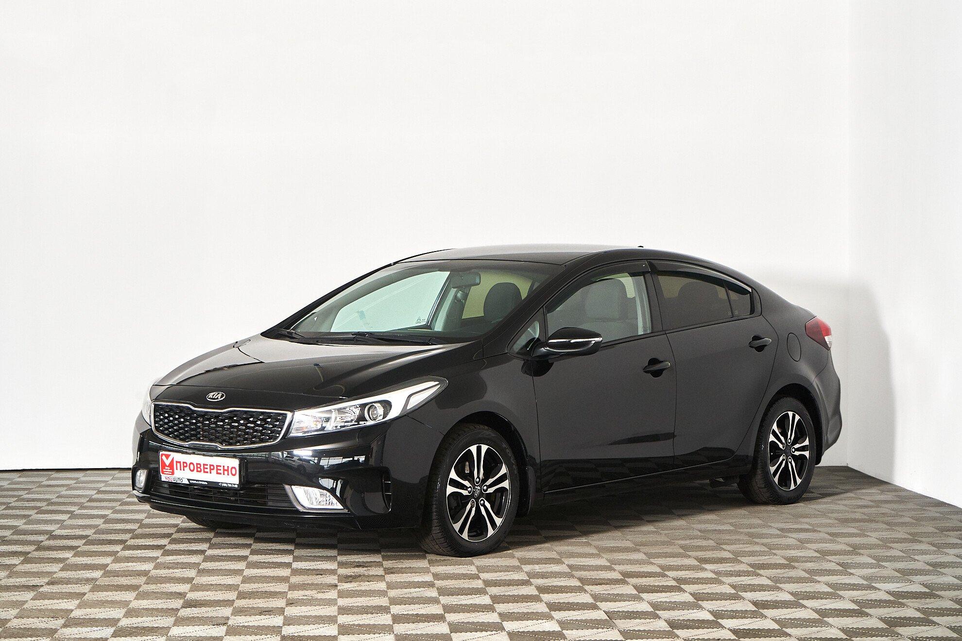 Kia Cerato 2017, черный