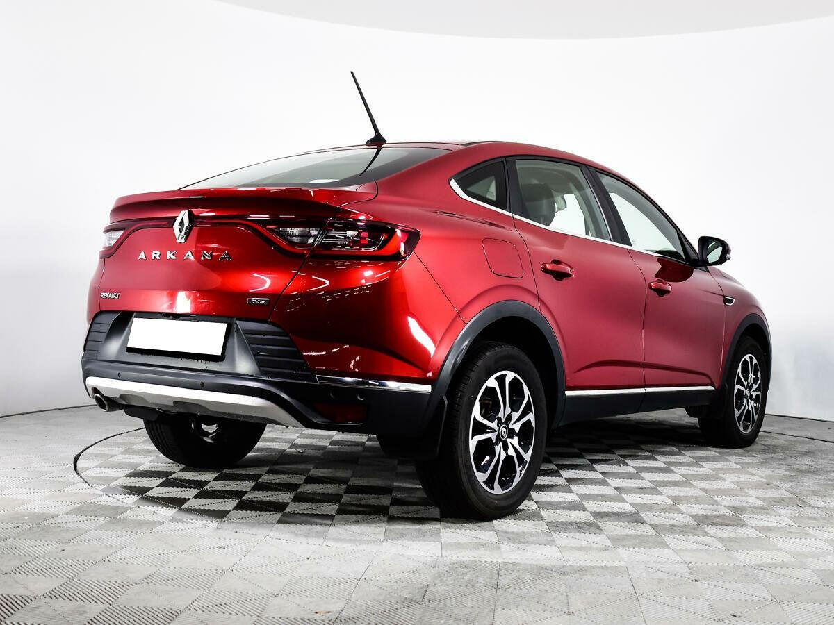 Renault Arkana 2022, красный