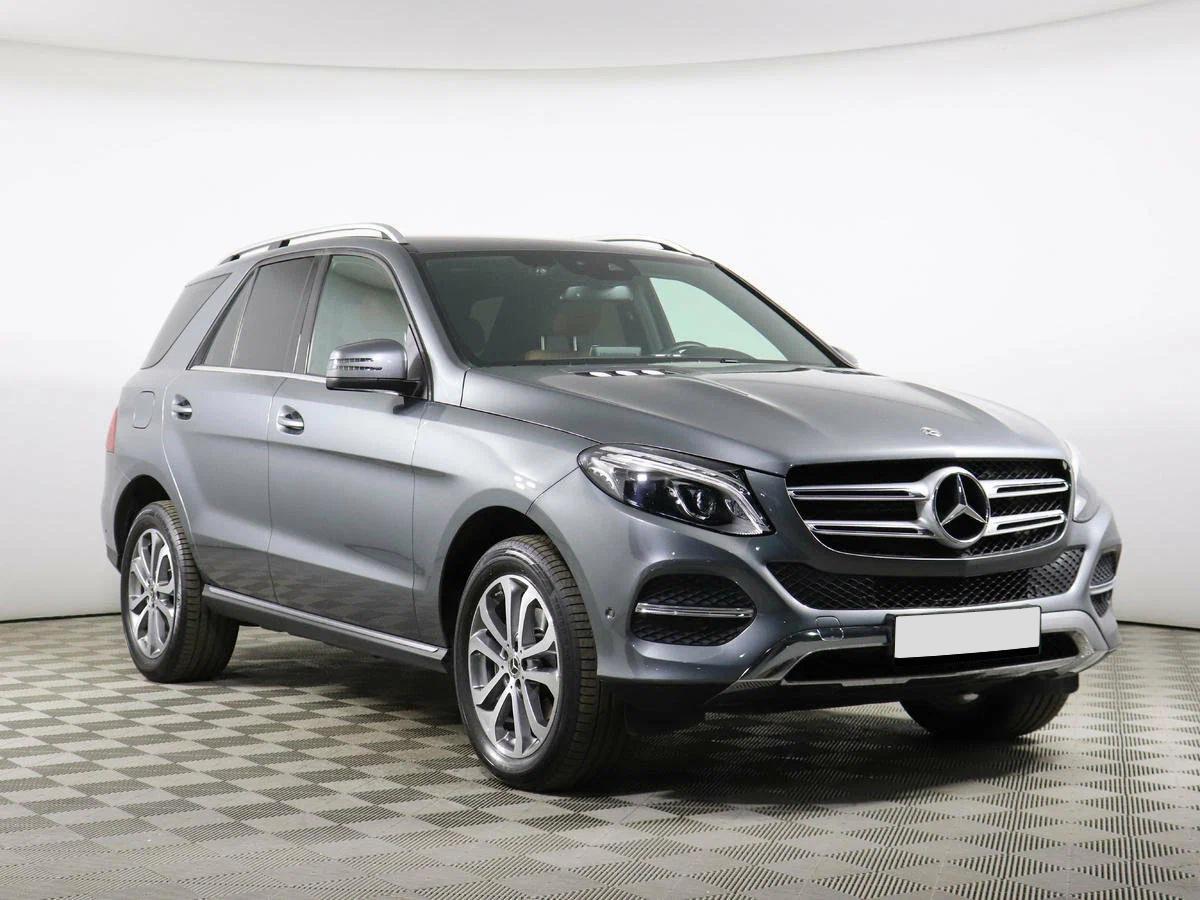 Mercedes-Benz GLE 2017, серый