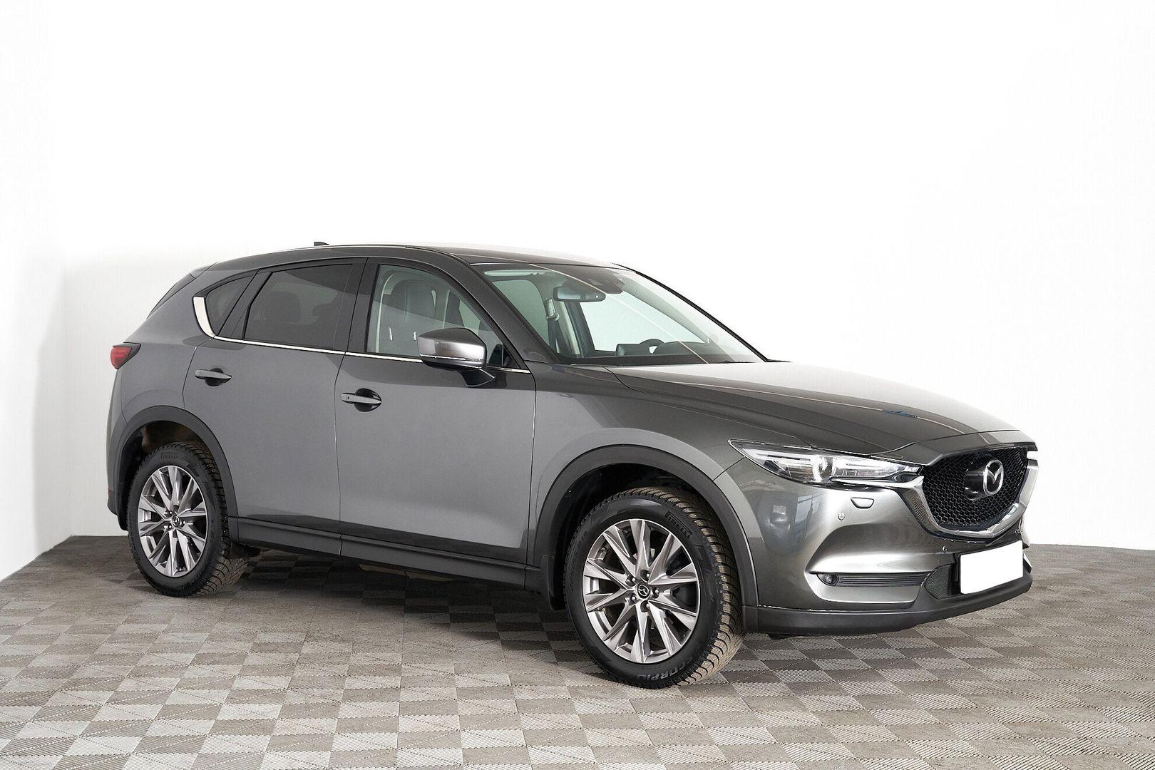 Mazda CX-5 2019, серый