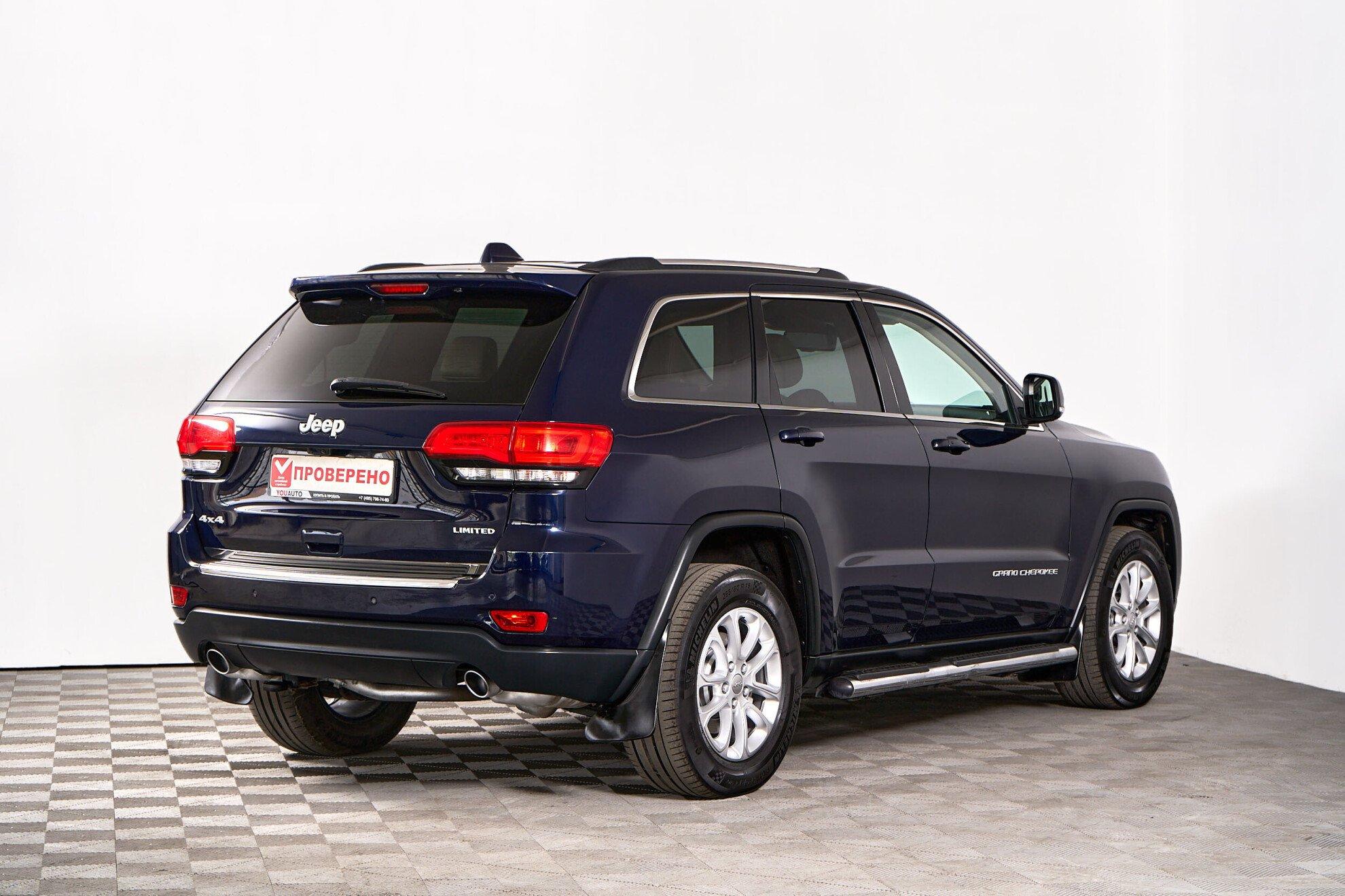 Jeep Grand Cherokee 2014, синий