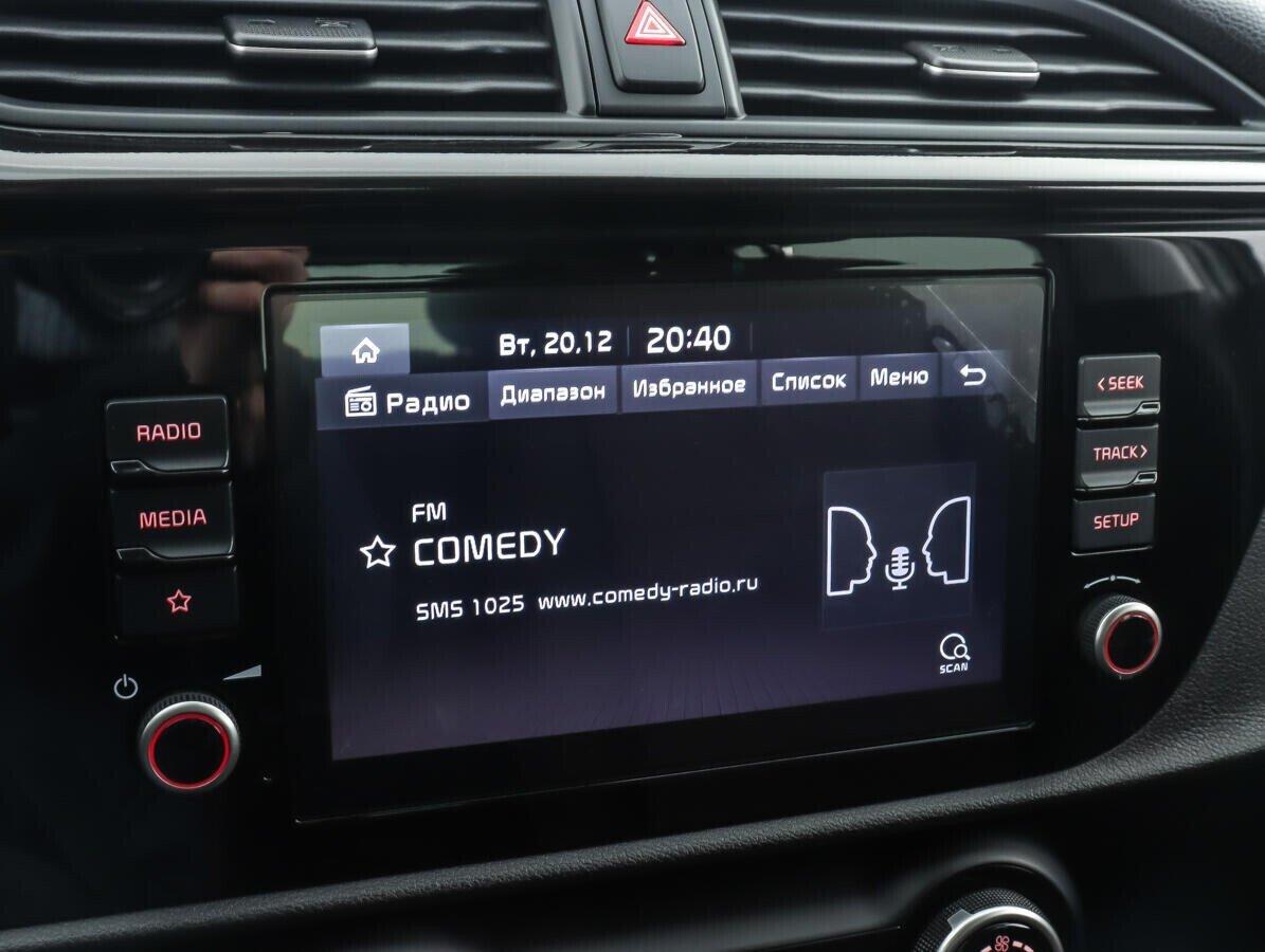Kia Rio 2021, черный