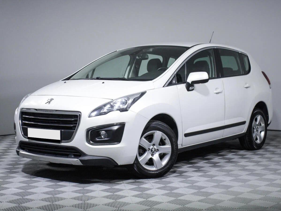 Peugeot 3008 2014, белый
